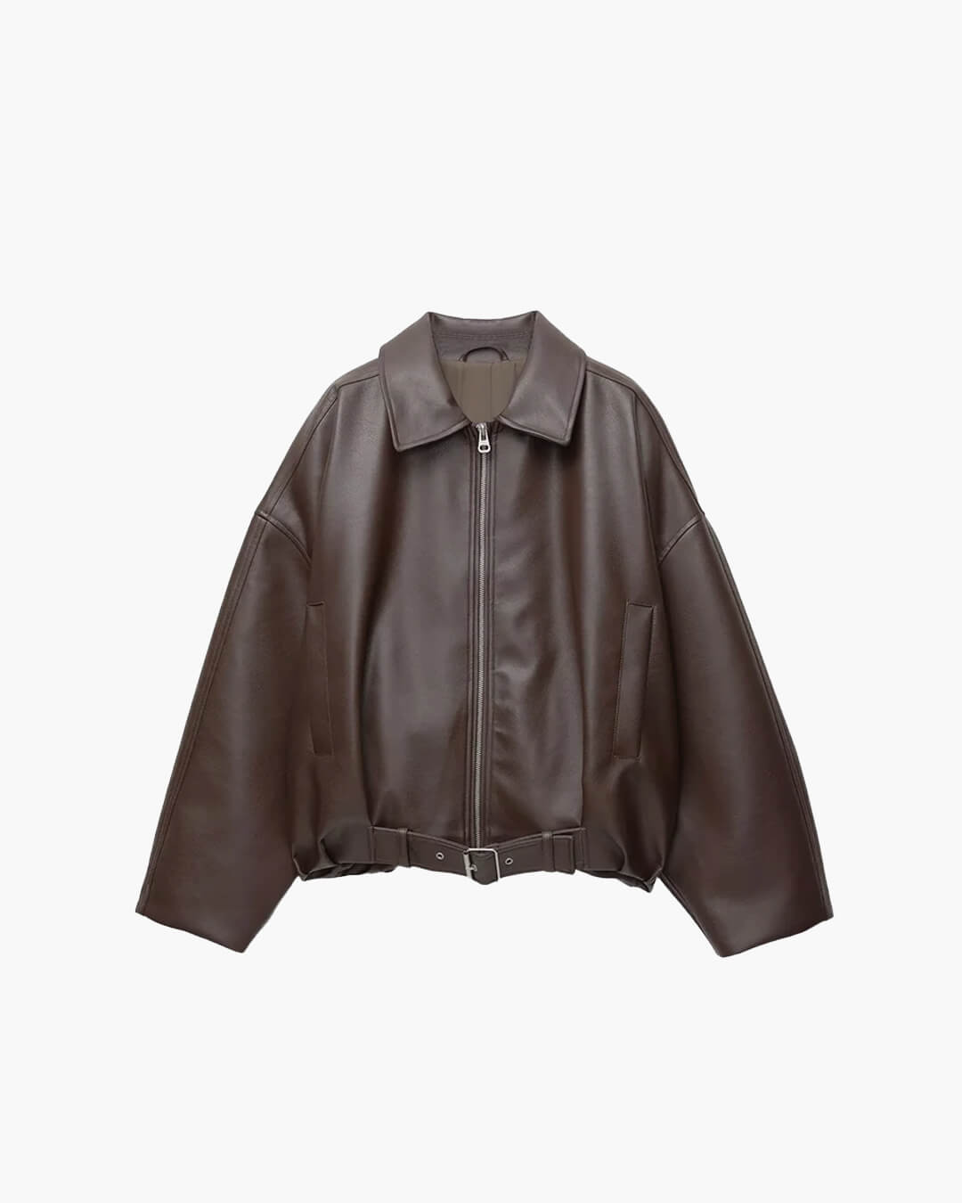 Bomberjacke Damen | Oversized mit Gürtel