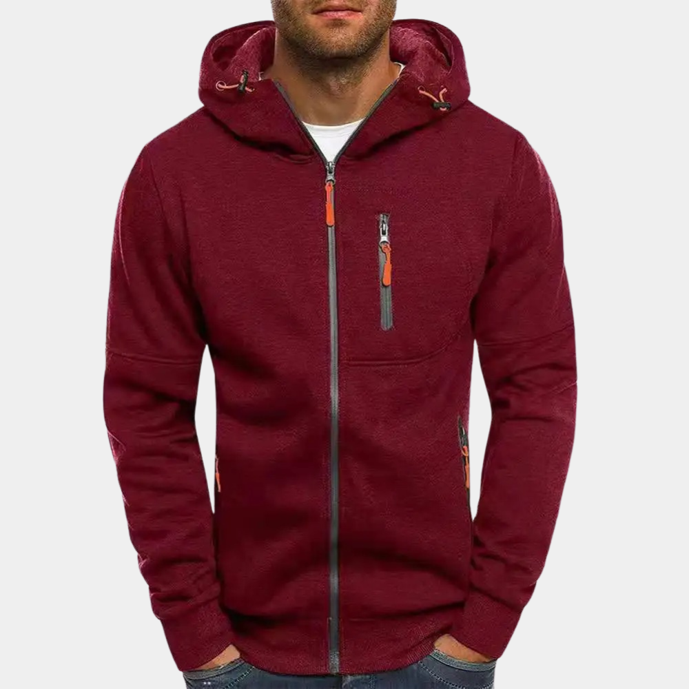 Hoodie Herren | Reißverschluss & Lässige Passform 12