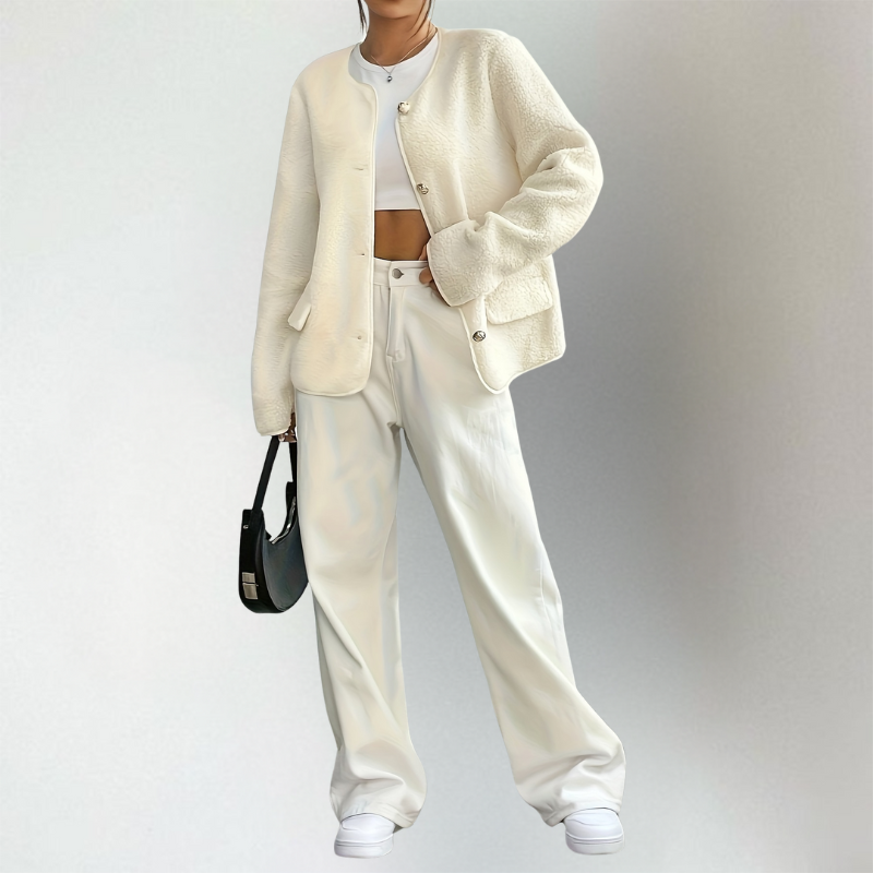 Cacilia | Bequeme Strickjacke 0