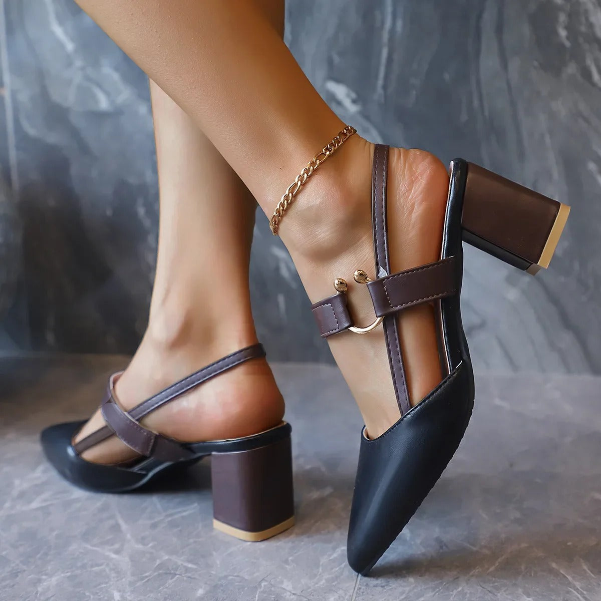 Caelan - Slingback-Pumps mit Absatz 2