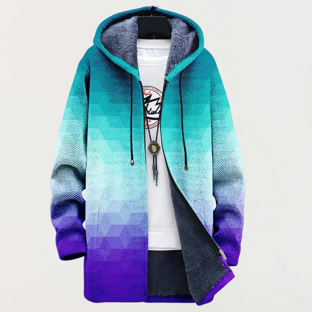 Cardigan Damen | Geometrisches Muster 1