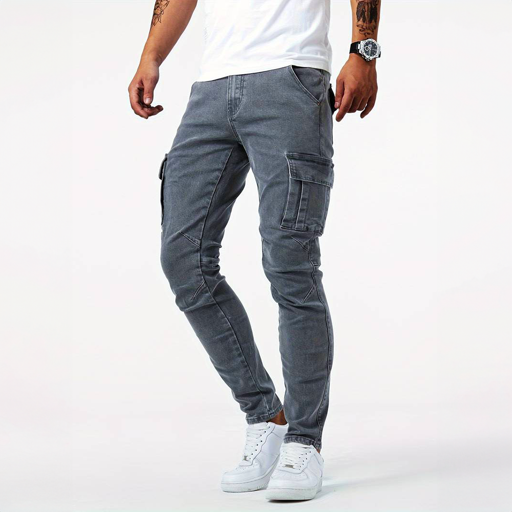 Herren-Cargohose | Schmale Passform 0