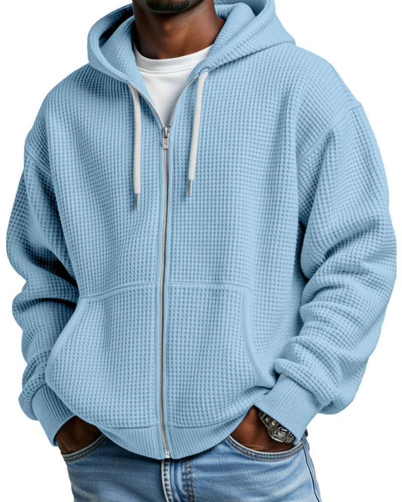 Carl | Komfort-Hoodie mit Reißverschluss 0