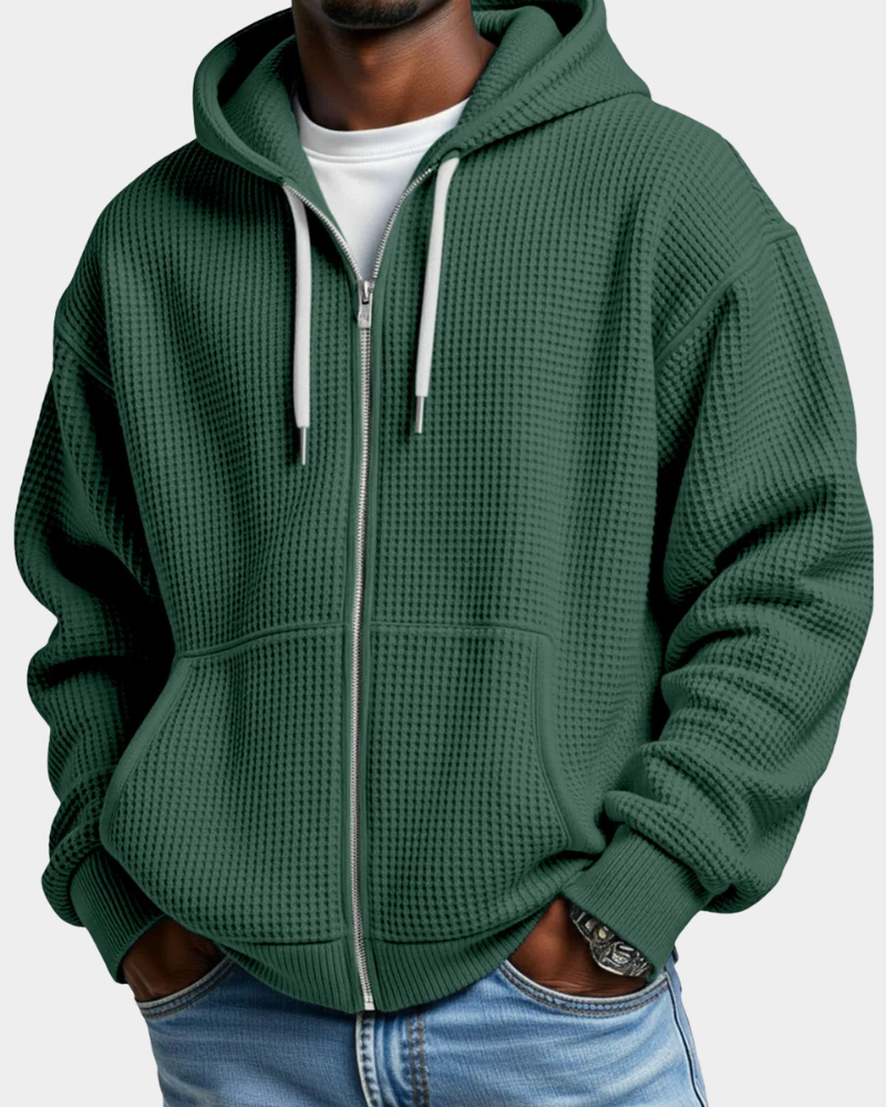 Carl | Komfort-Hoodie mit Reißverschluss 4