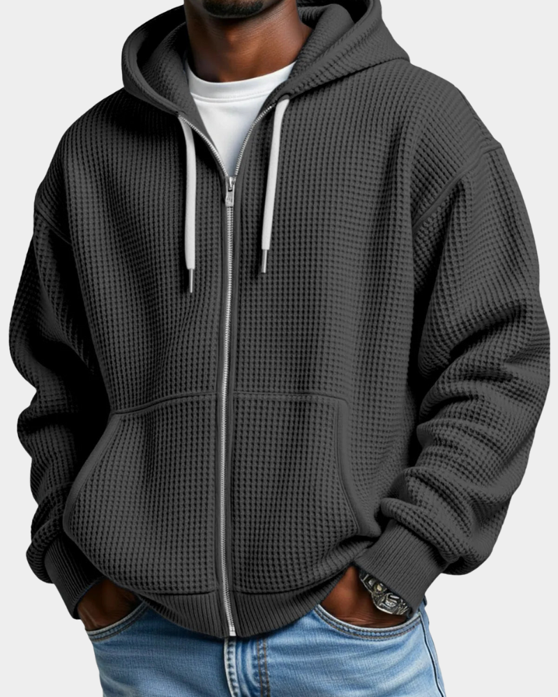 Carl | Komfort-Hoodie mit Reißverschluss 5