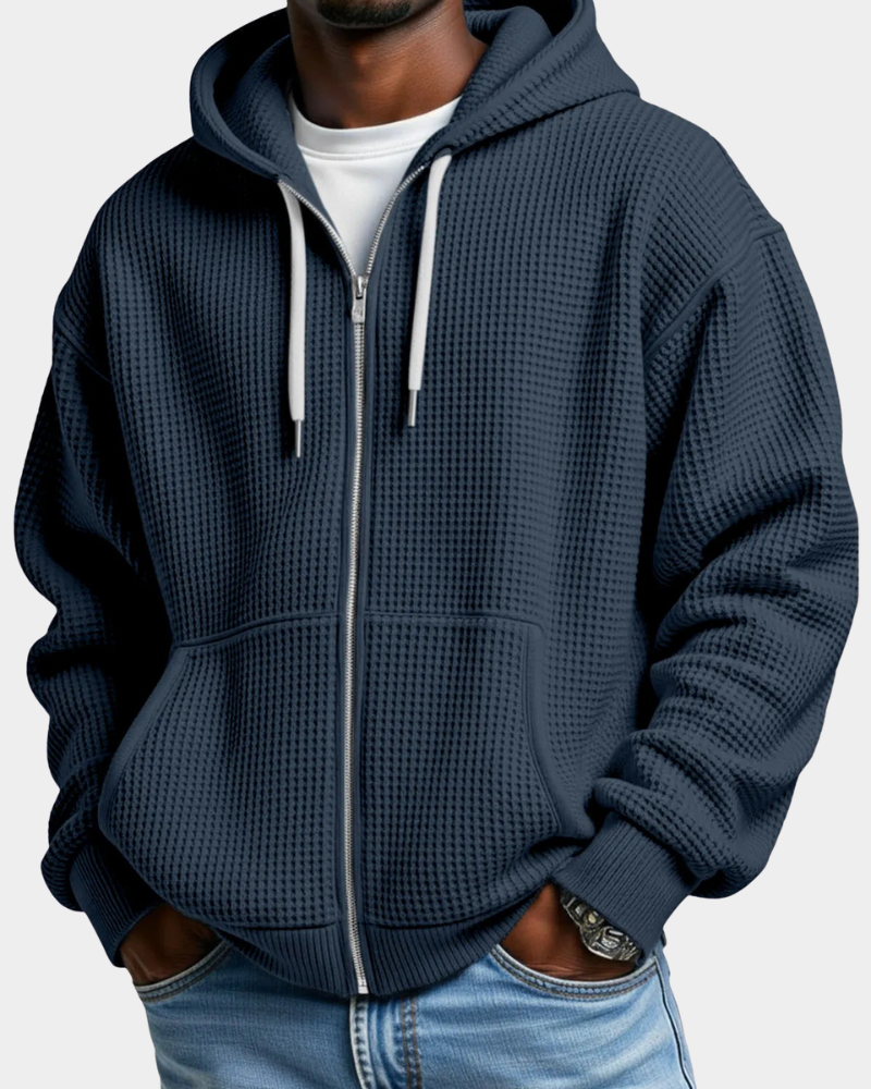Carl | Komfort-Hoodie mit Reißverschluss 7
