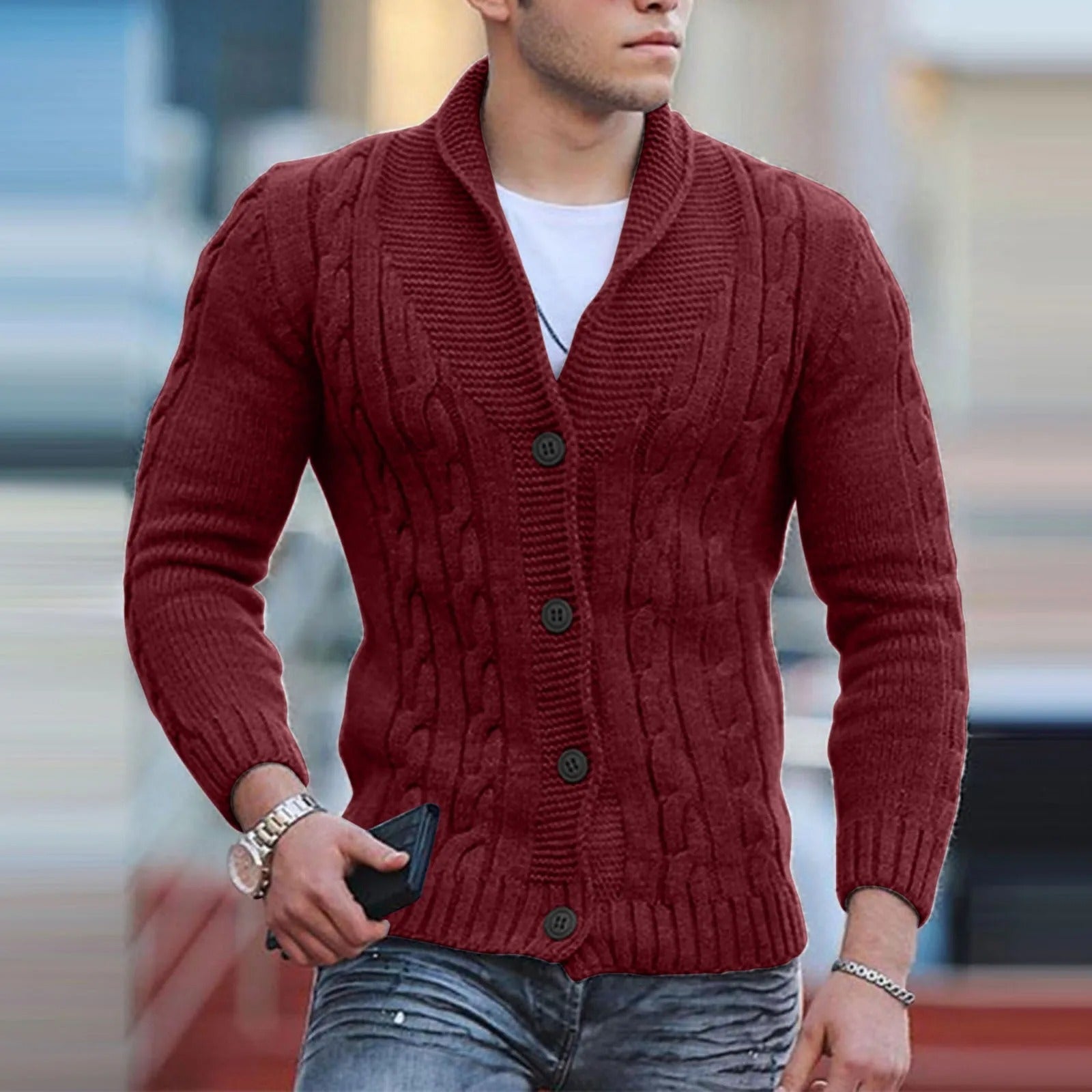 Carlos - Winterlicher Strickpullover 5
