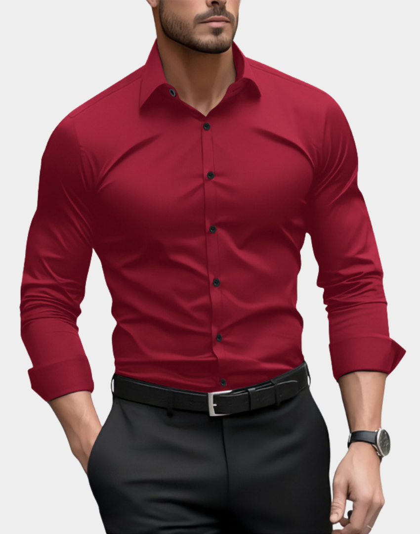 Carter | Schmal geschnittenes Anzughemd im Executive-Stil 3