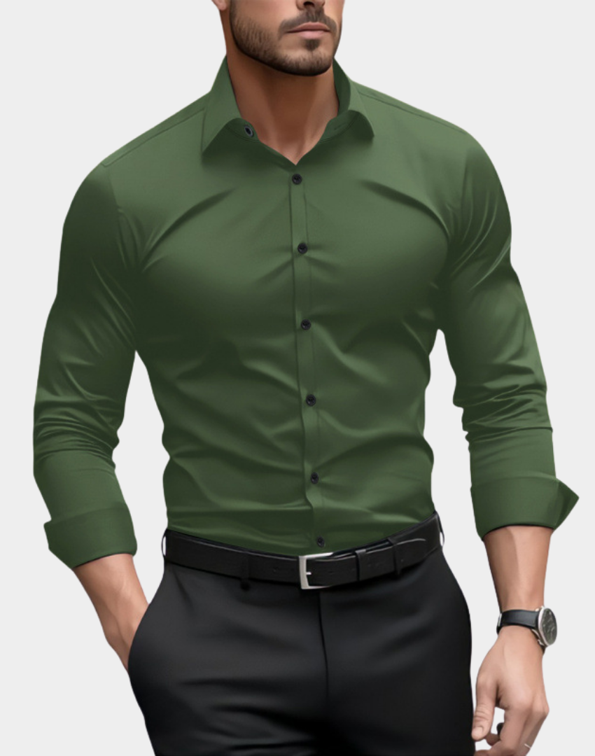 Carter | Schmal geschnittenes Anzughemd im Executive-Stil 4