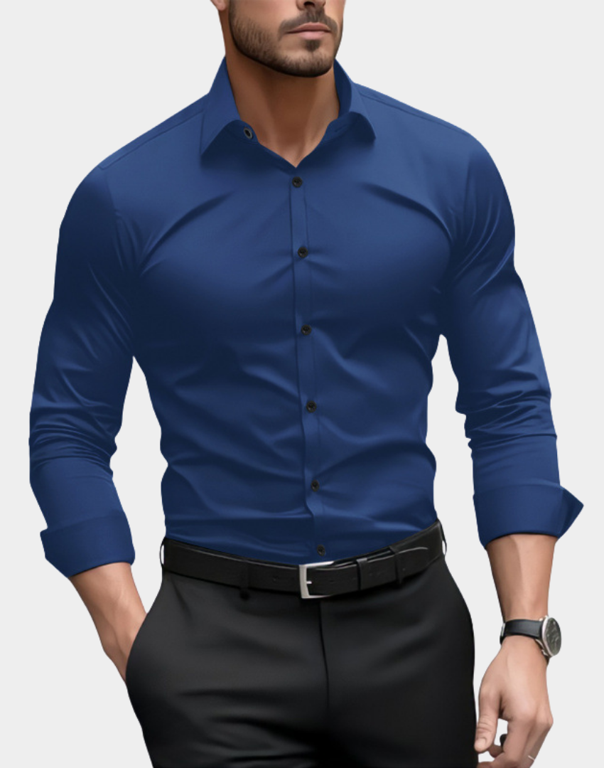 Carter | Schmal geschnittenes Anzughemd im Executive-Stil 5