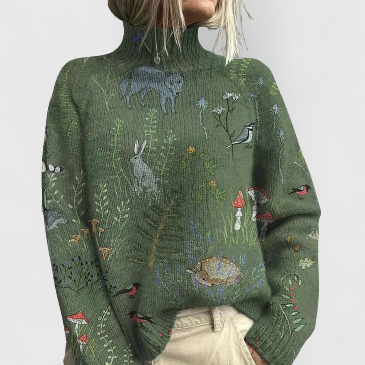 Centenia | Elegant Turtleneck Sweater 0