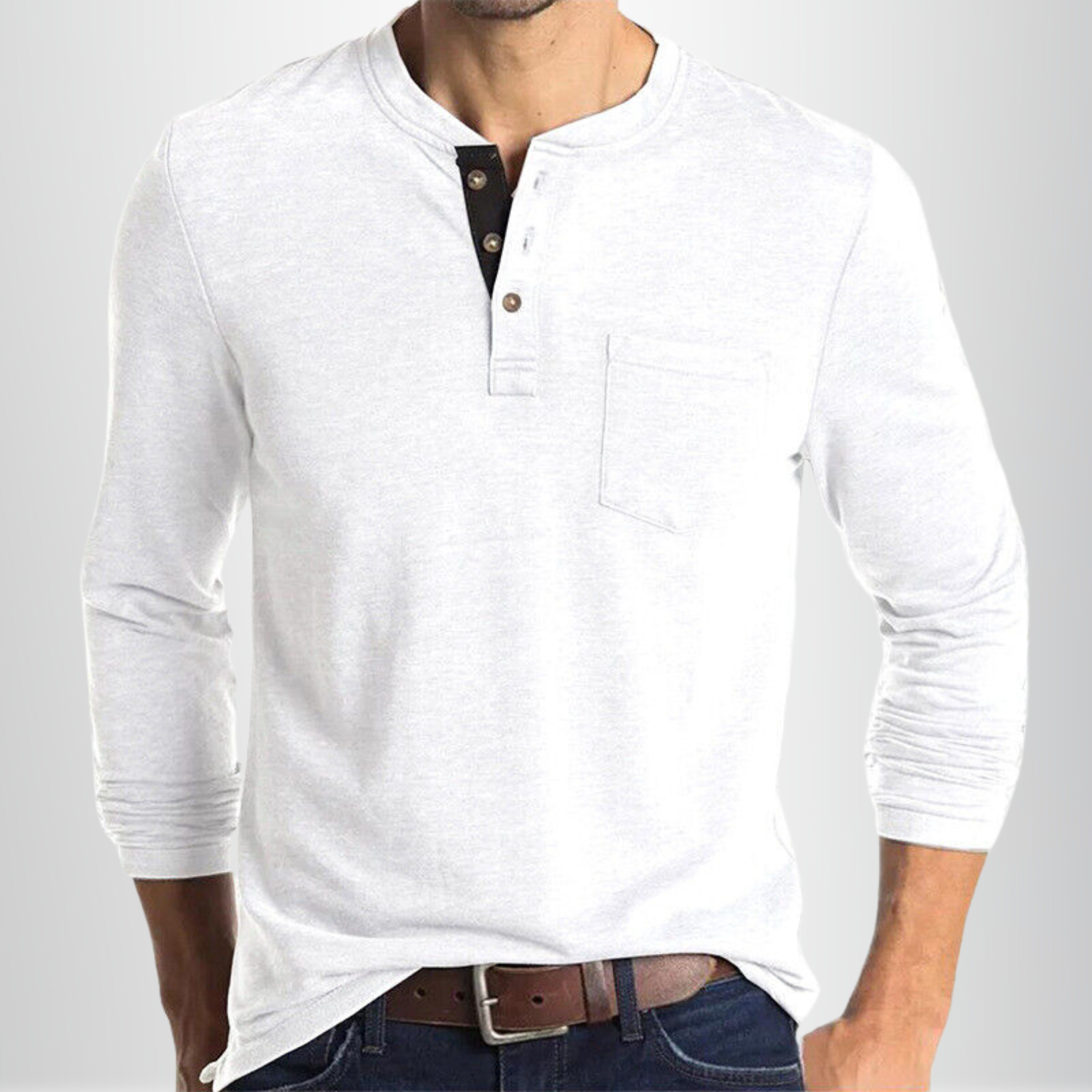 Charles - Langärmeliges Herren-T-Shirt 0