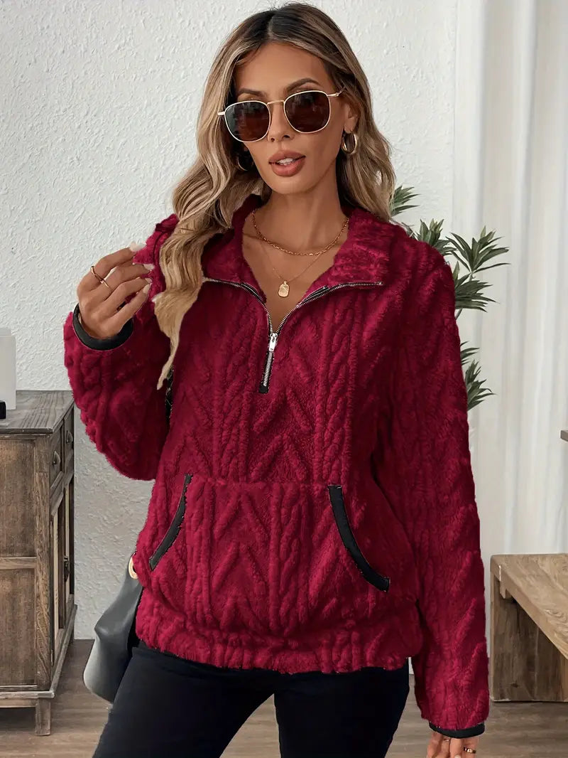 Claire - Fleece-Pullover 0