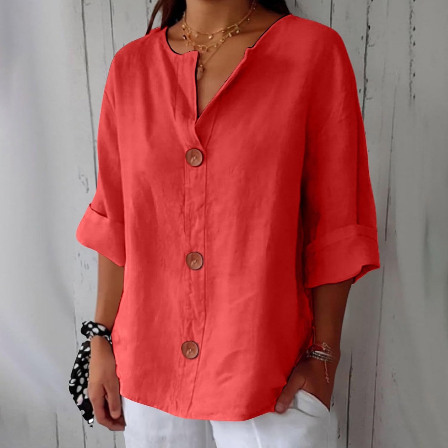 Clara™ - Legere Leinenbluse 6