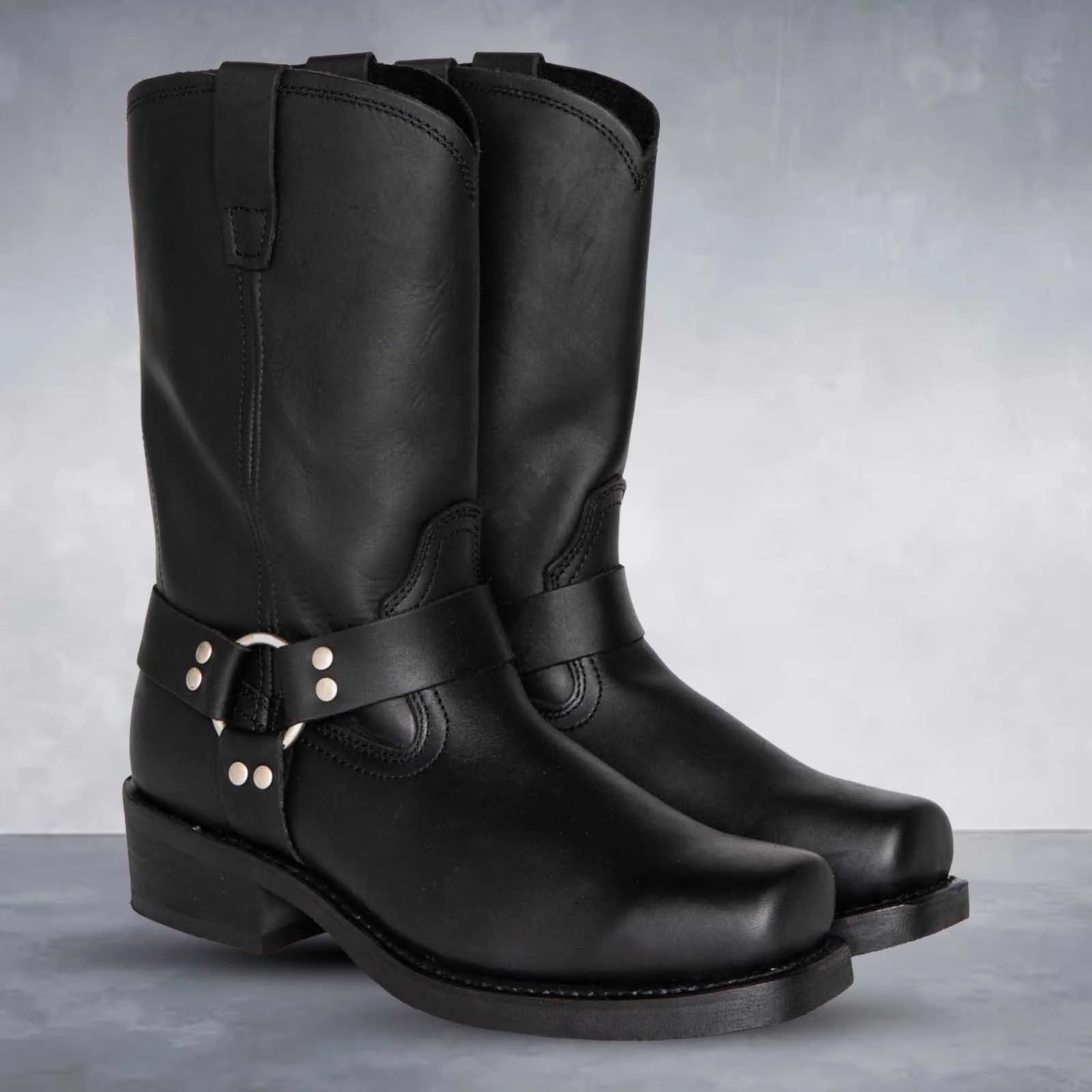 Cowboystiefel Damen | Quadratische Spitze & Bequemer Absatzkomfort