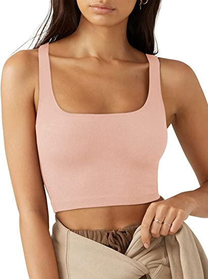Cropped Top Damen | Gerippt & Vielseitig