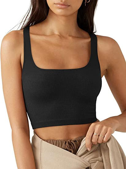 Cropped Top Damen | Gerippt & Vielseitig