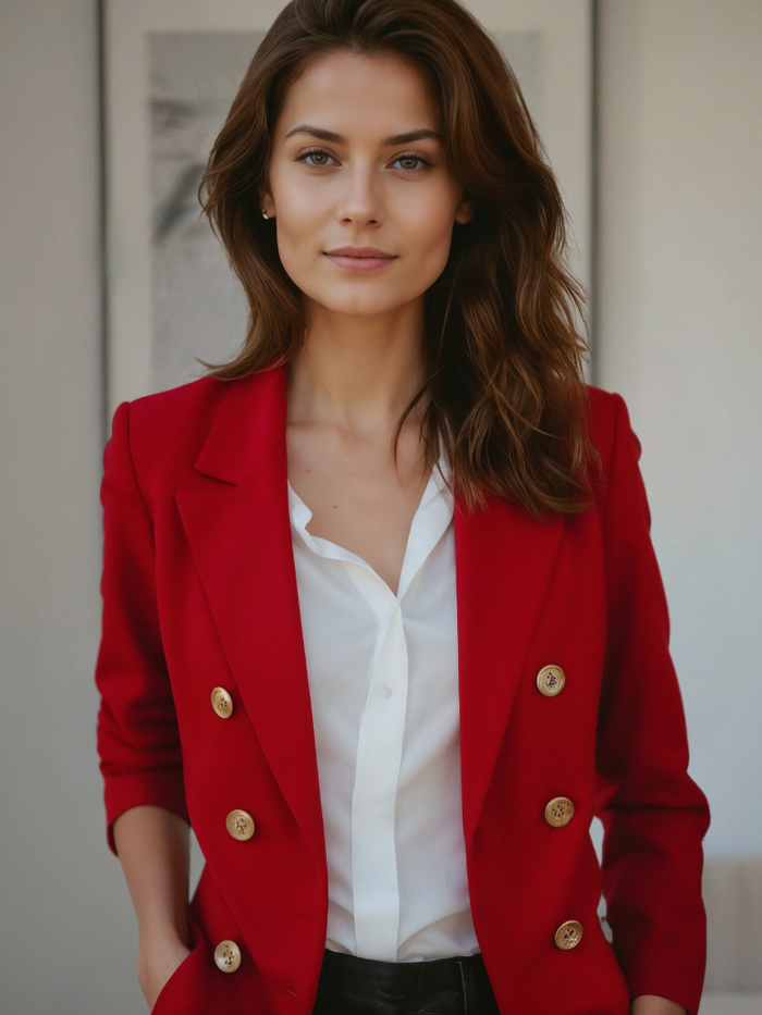 Blazer Damen | Bequemer Regular Fit 4