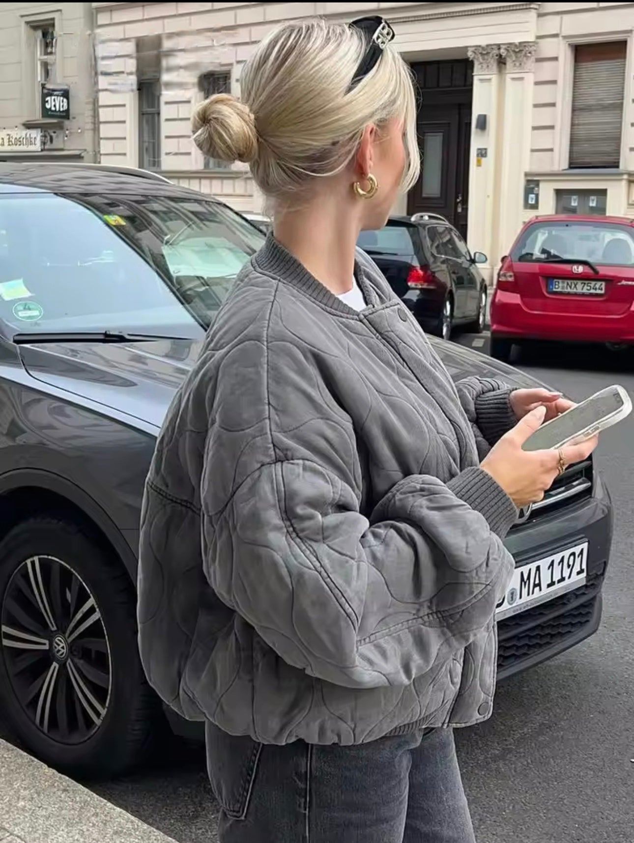 Damen Bomberjacke