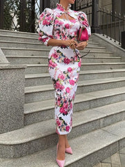Női elegáns maxi ruha - Vivienne