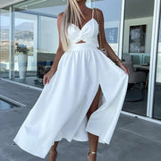 Women's Elegant Mid-Length Evening Dress – Mila
