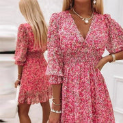 Dames Vrijetijds Bloemen Mini-jurk – Harper
