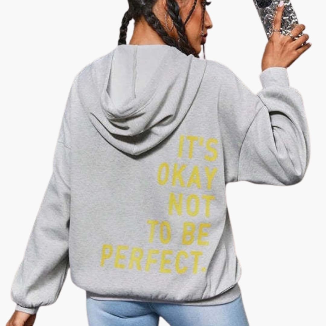 Oversized Hoodie Damen | Rückenprint & Kuscheliger Komfort 2