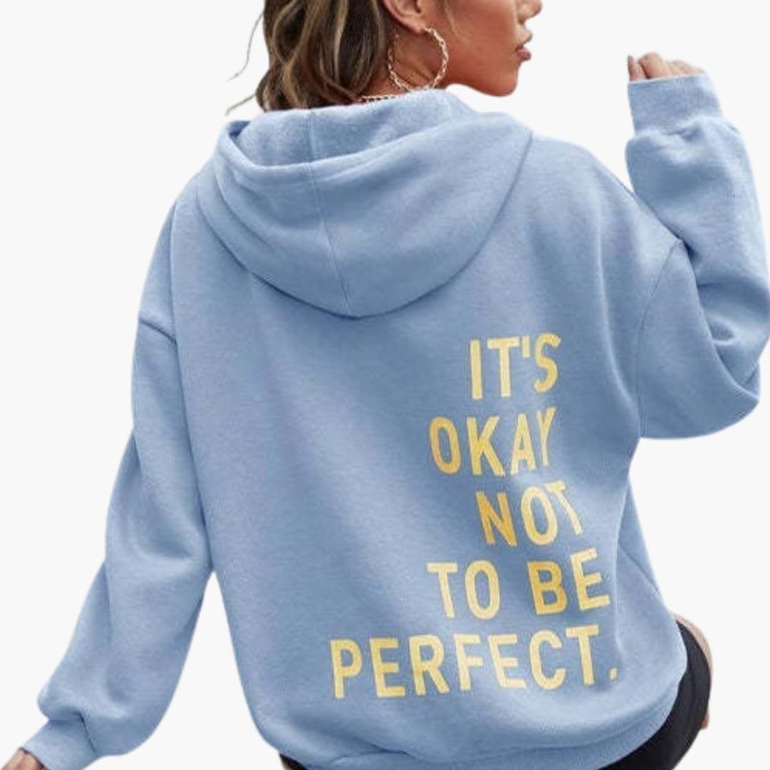 Oversized Hoodie Damen | Rückenprint & Kuscheliger Komfort 1