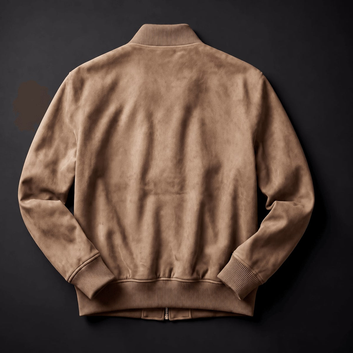 Damen Übergangsjacke Ribbed Kragen Reißverschluss Bündchen 6