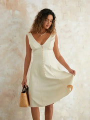 Dame minikjole bodycon - Isabella