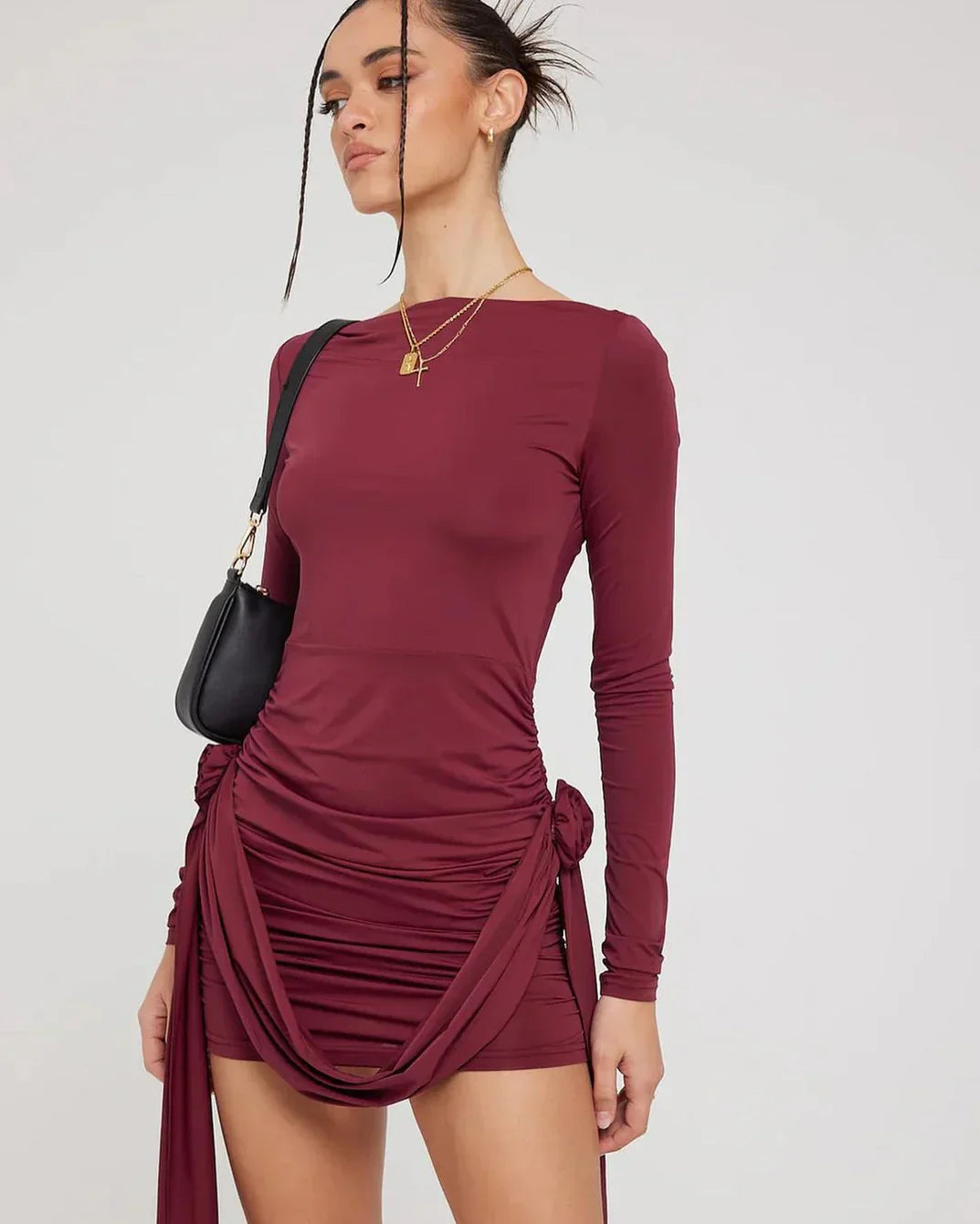 Damen Mini Cocktail Kleid - Felicity