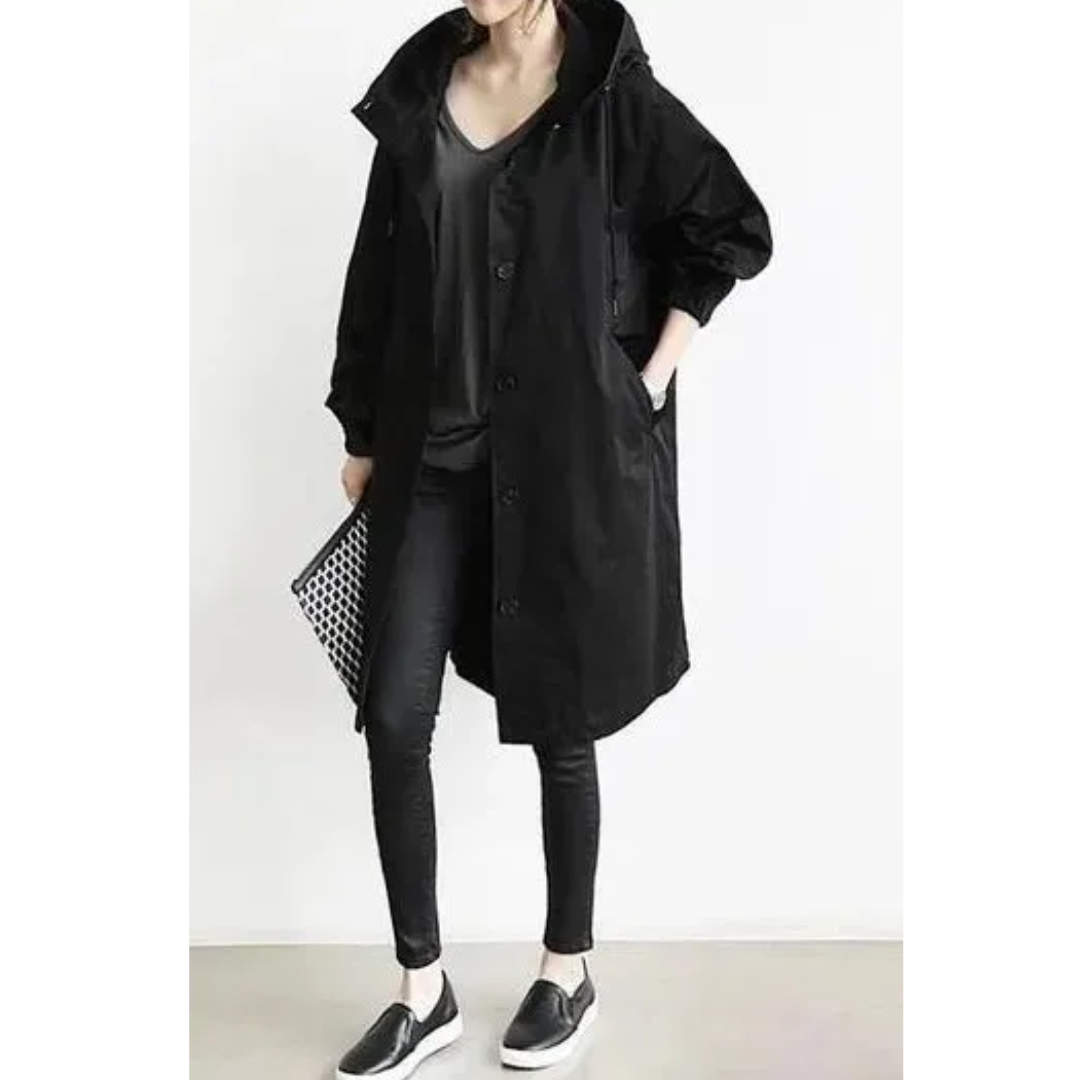 Damen Regen Jacke | Lang