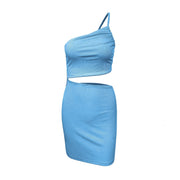 Damen Sommer Freizeit Mini Kleid – Alyssa