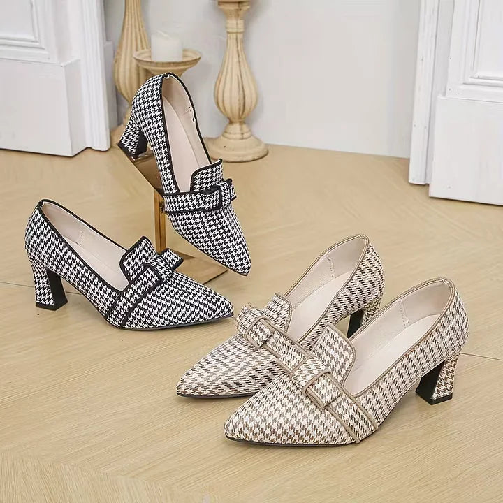 Damen Spitzschuhe schlanke Silhouette schlicht mit rutschfester Sohle