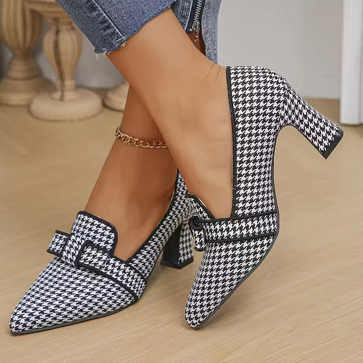 Damen Spitzschuhe schlanke Silhouette schlicht mit rutschfester Sohle