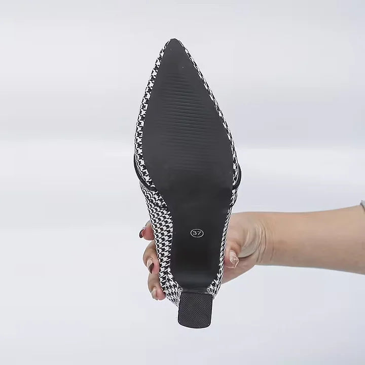 Damen Spitzschuhe schlanke Silhouette schlicht mit rutschfester Sohle