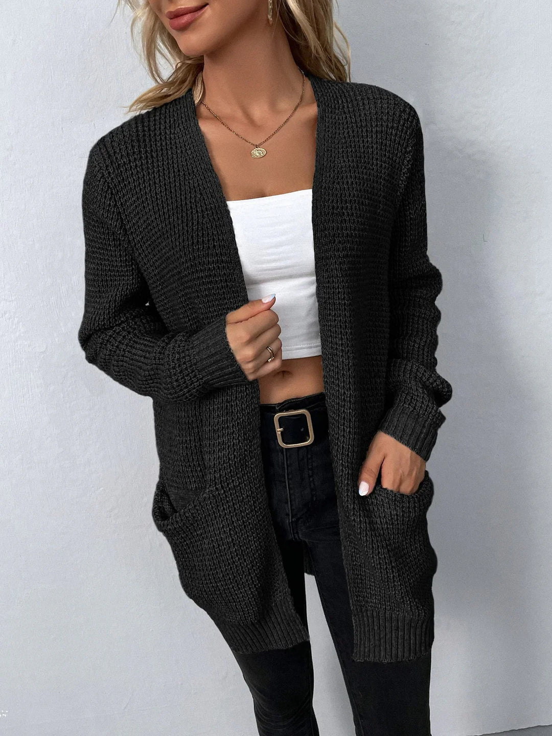 Damen Strick Strickjacke | Langarm