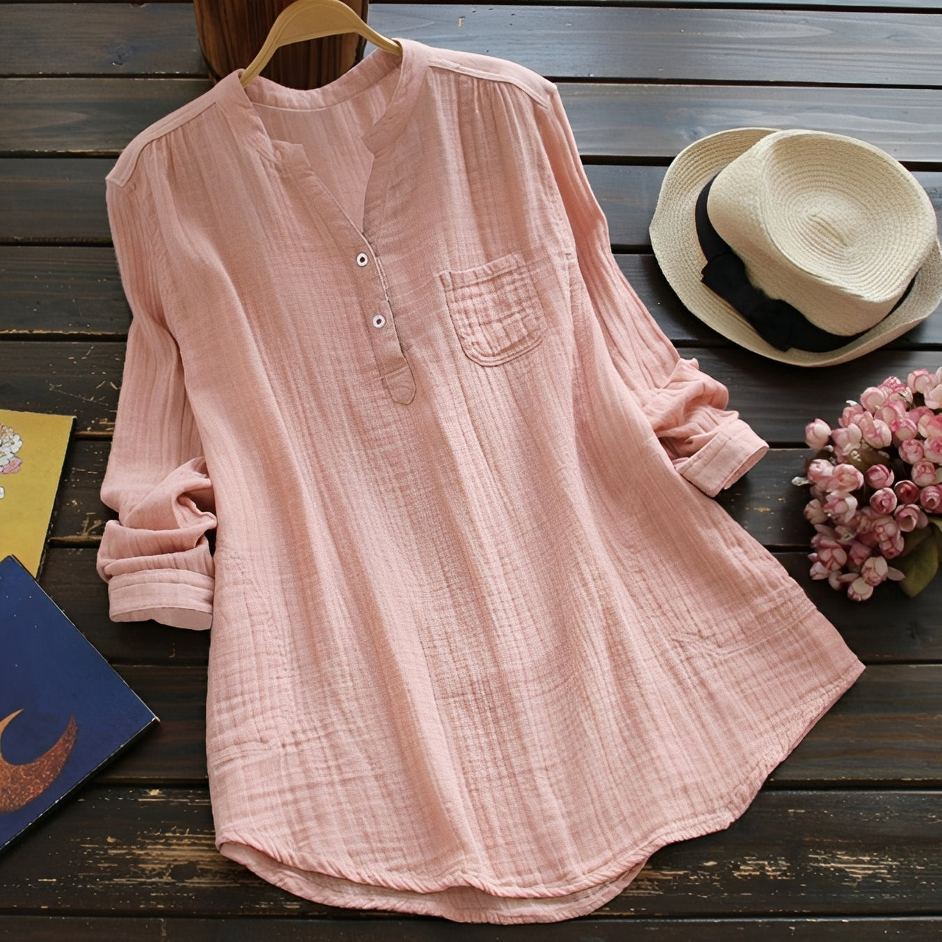 Damen Bluse – Lockere Alltagsbluse für zeitlose Looks 4