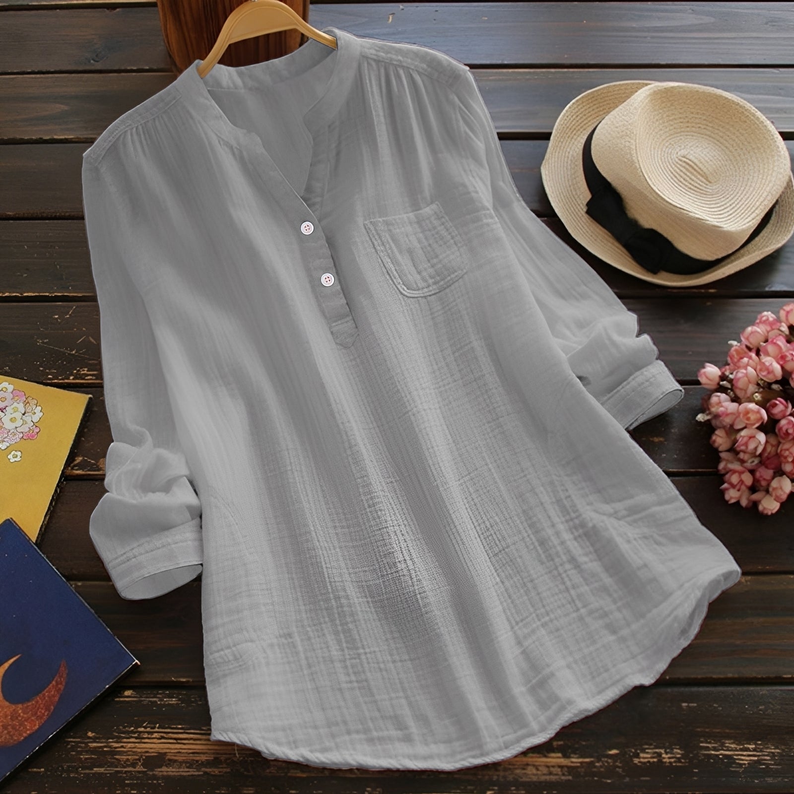 Damen Bluse – Lockere Alltagsbluse für zeitlose Looks 5