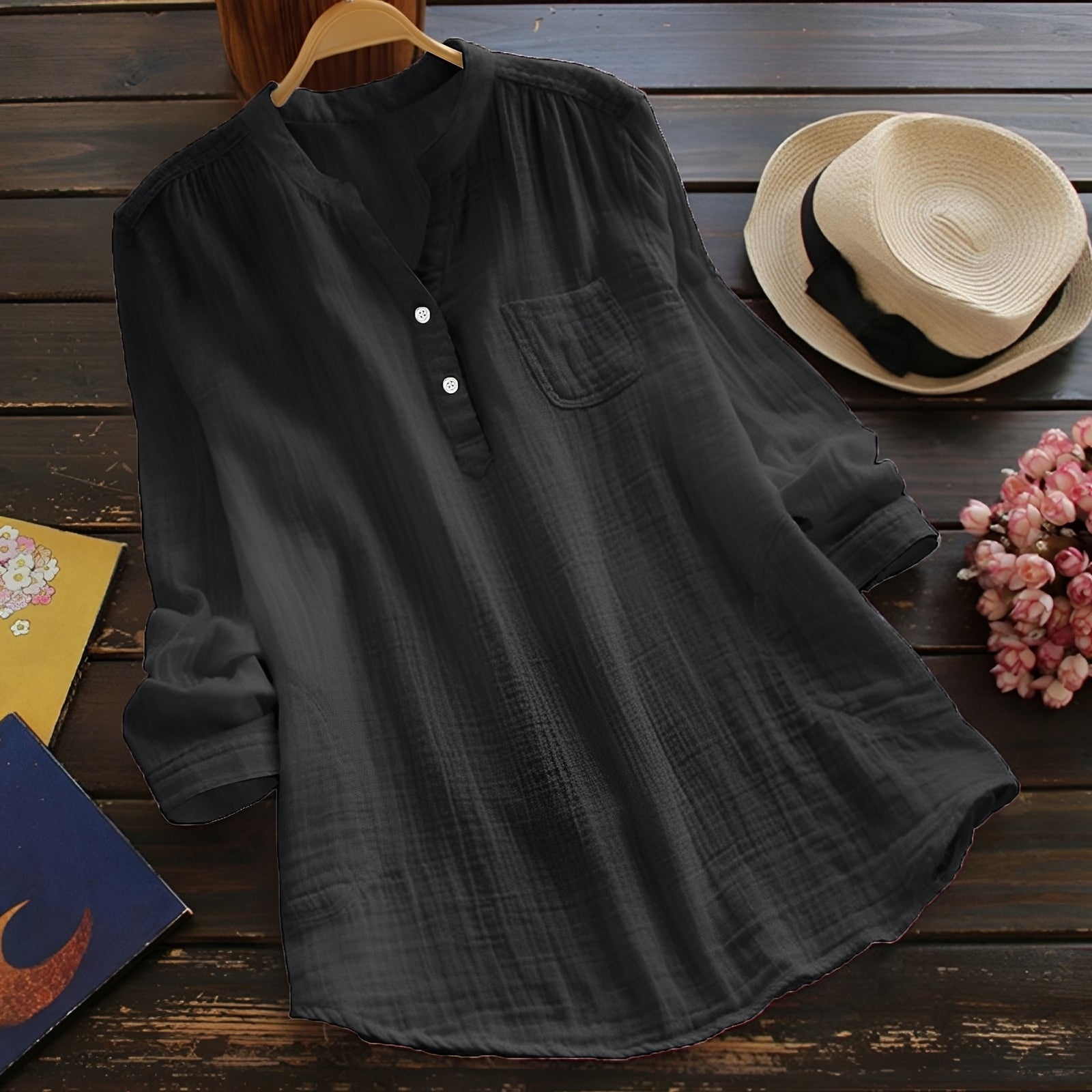 Damen Bluse – Lockere Alltagsbluse für zeitlose Looks 8