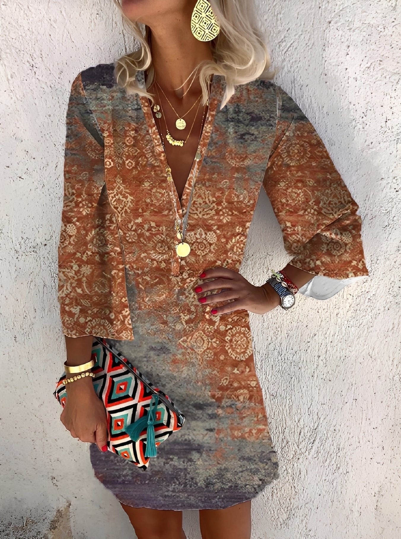 Damen Boho Minikleid – Luftiges Kleid für feminine Sommerlooks 4