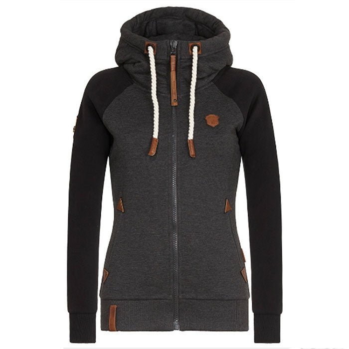 Damen Hoodie mit Reißverschluss - Slim Fit 0