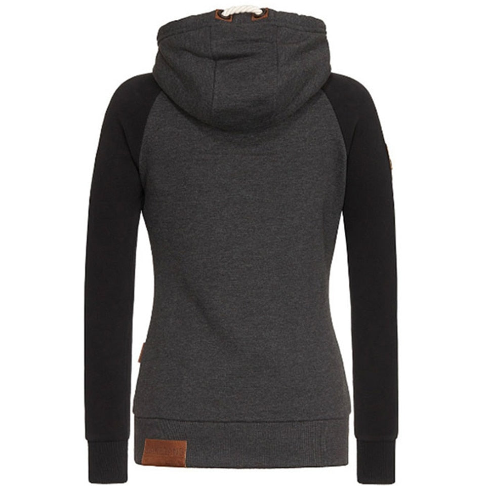 Damen Hoodie mit Reißverschluss - Slim Fit 1