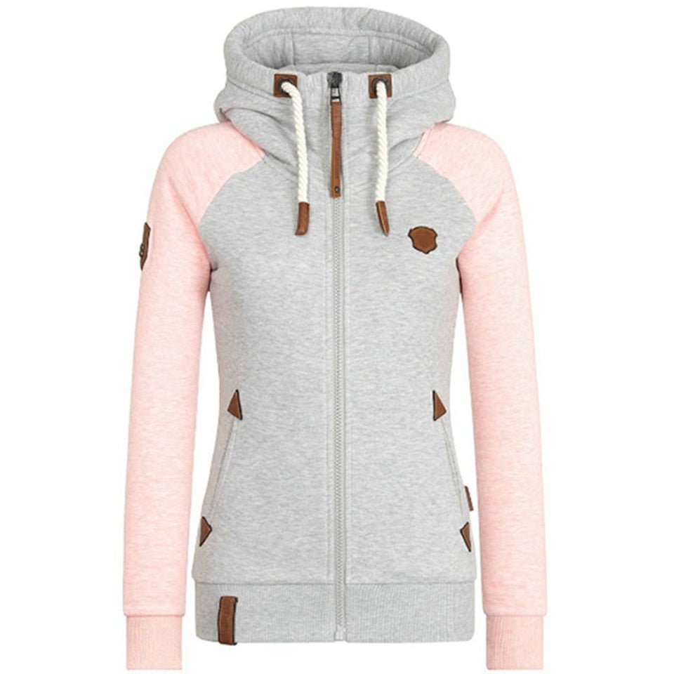 Damen Hoodie mit Reißverschluss - Slim Fit 5