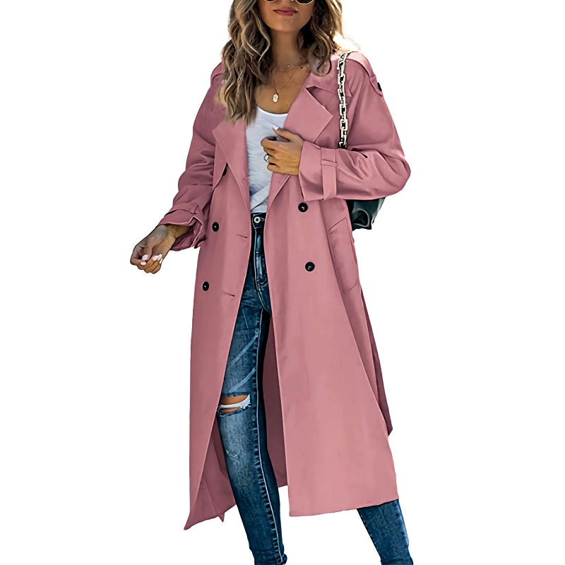 Damen Langschaft-Trenchcoat 5