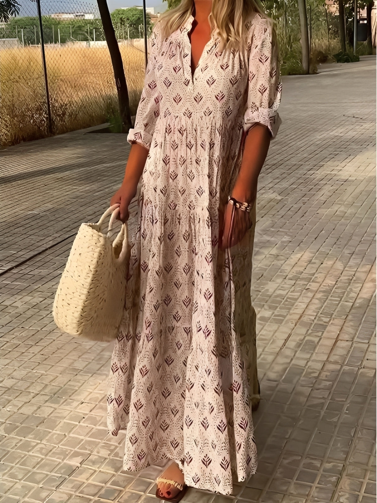 Damen Maxikleid – Luftiges Sommerkleid für entspannte Looks 1