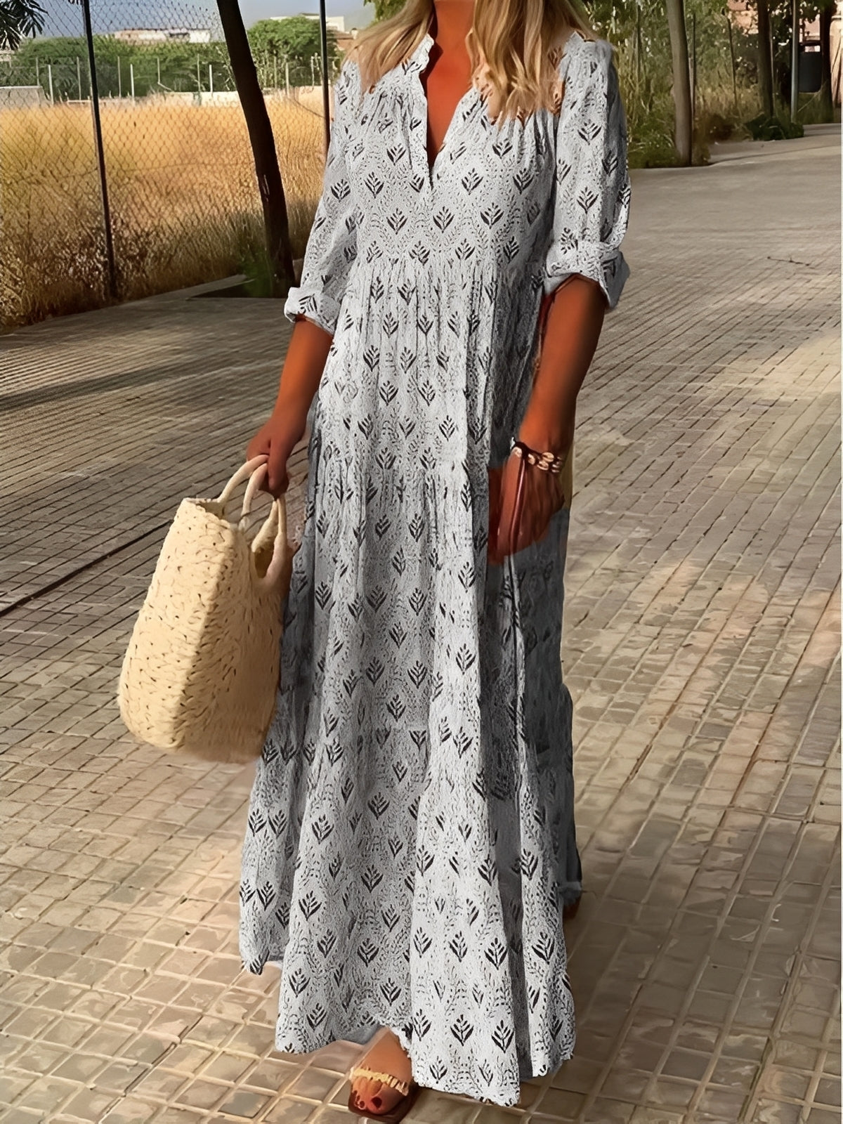 Damen Maxikleid – Luftiges Sommerkleid für entspannte Looks 3