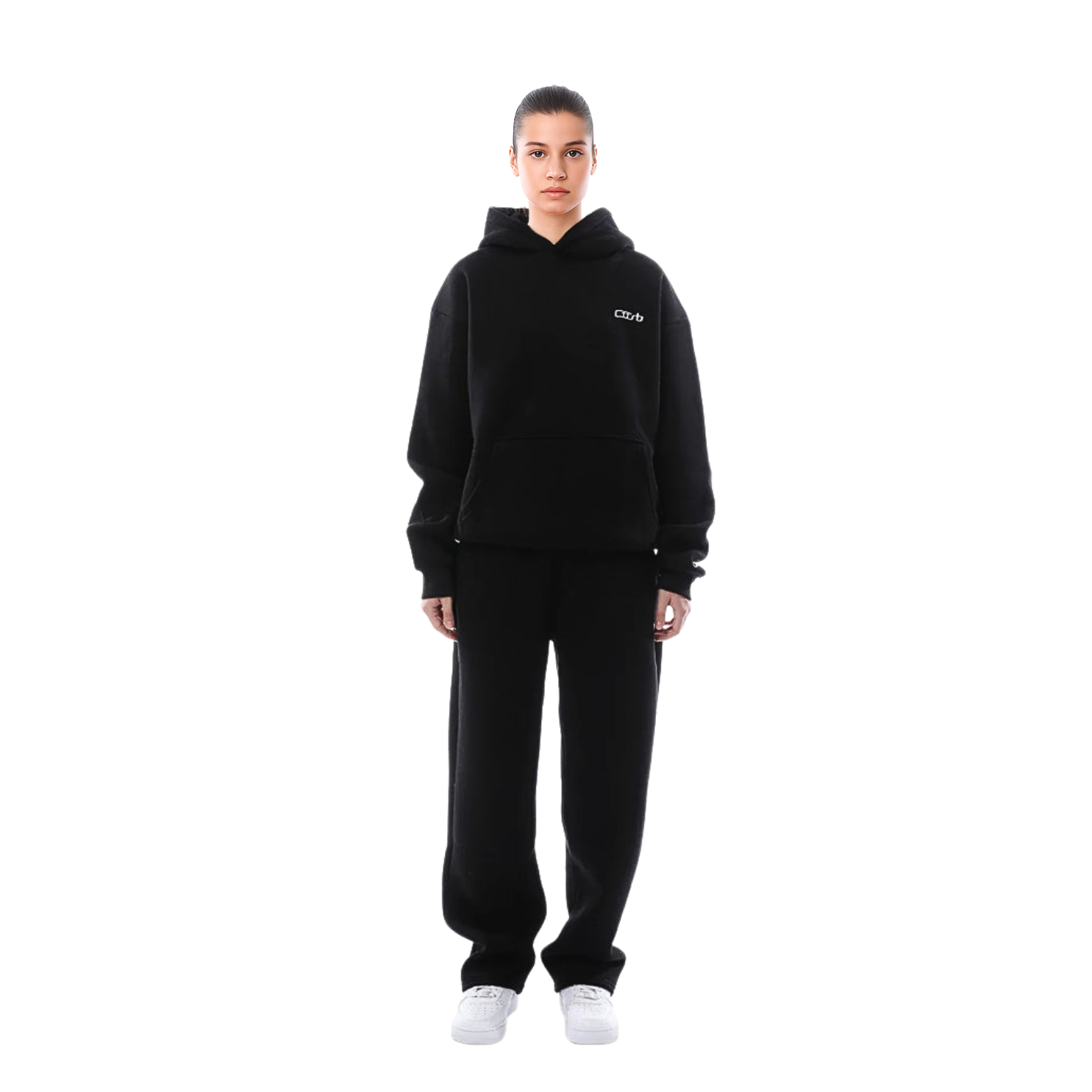Damen Moderner Jogginganzug | Mit Tasche 0