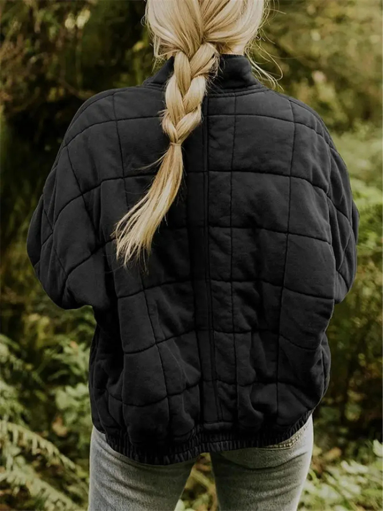 Damen Übergangsjacke: Dick gefüttert, Oversize 2