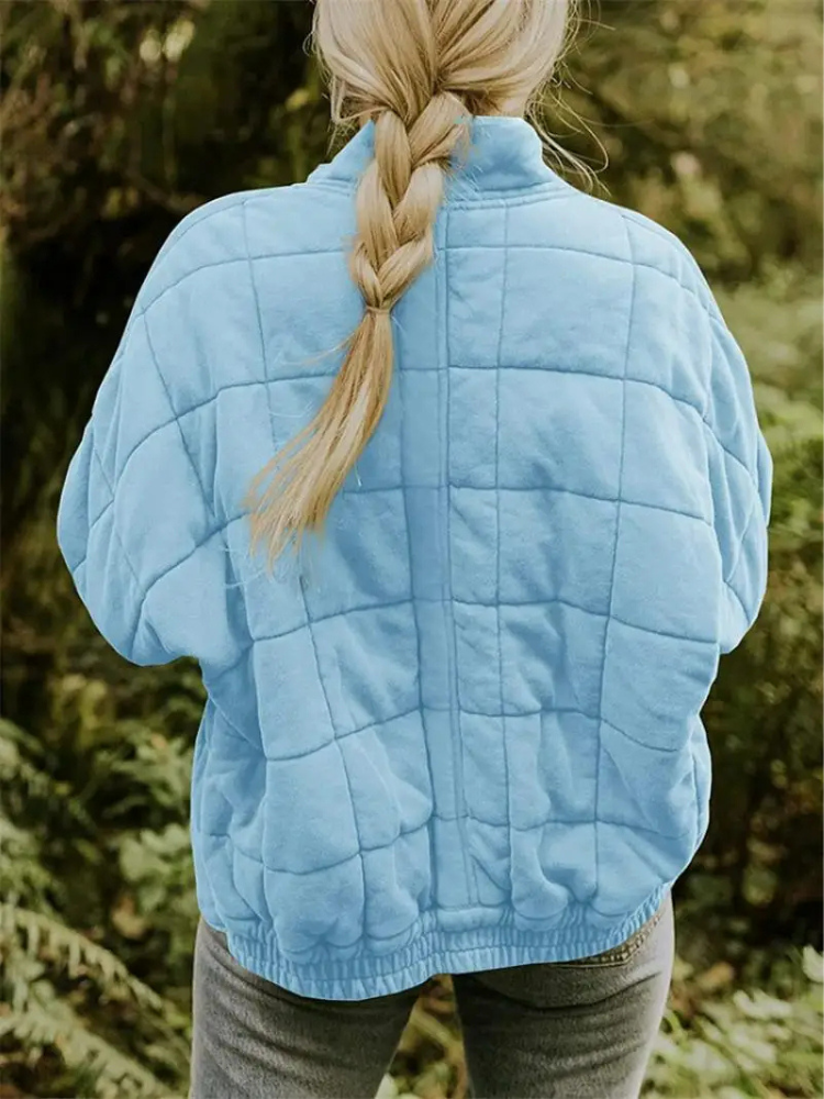 Damen Übergangsjacke: Dick gefüttert, Oversize 4